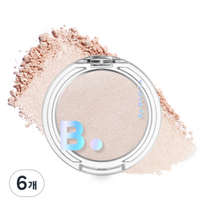 BANILA CO 芭妮蘭 絲滑光澤打亮眼影 3.6g, 6個, BE01 Tutu