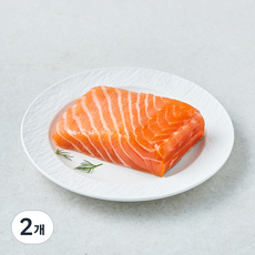 1인용 연어 (냉장), 2개, 120g