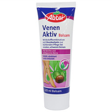 Abtei VENEN AKTIV BALSAM 七葉樹 腿部舒緩軟膏, 1個, 125ml, 1個裝
