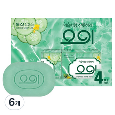 크리오 오이 비누, 90g, 24개입