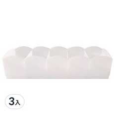 SANADA日製5格收納盒 抽屜分隔整理盒 桌面收納盒 內衣褲襪子收納盒, 26.5 x 7.8 x 6.8cm, L-863, 3個