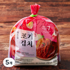 예소담 특포기 김치, 900g, 5개