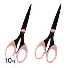 北歐風不鏽鋼桌上型多功能剪刀, 10個, 粉紅色