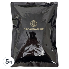 카카오네이처 쿠킹스토리 다크초콜릿 컴파운드 칩, 200g, 5개