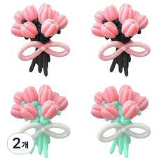 TODAY LIVING 氣球花束 R89143, 黑粉色, 綠粉色(R89143A), 2個