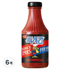 맥시칸 하림 양념치킨 소스 매콤, 320g, 6개