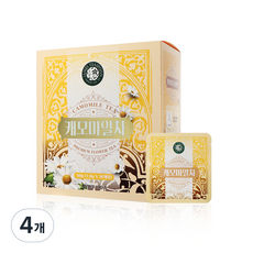 제임스티스푼 캐모마일 허브차, 1g, 50개입, 4개