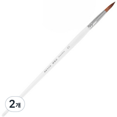 Dasababa 油畫圓頭壓克力畫筆, 12號, 2個