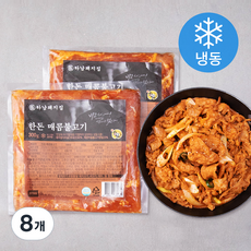 하남돼지집 한돈 매콤 불고기 (냉동), 300g, 8개