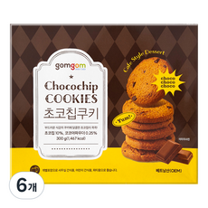 곰곰 초코칩쿠키, 300g, 6개