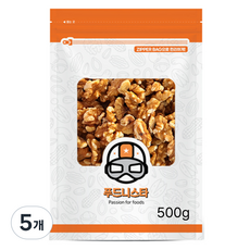 푸드니스타 호두 1/4, 5개, 500g