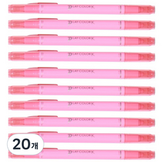 PLAYCOLOR 톰보 케이 수성사인펜, 피치 핑크, 20개