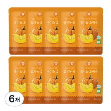 몸애쏙쏙 유기농 호박즙, 1L, 6개