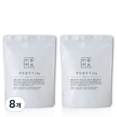 하루허브 작두콩 깍지차, 50g, 1개입, 8개