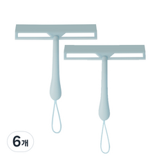 핸드 스퀴즈 + 접착훅 세트 민트, 6개