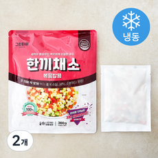 그린피아 한끼채소 볶음밥용 3개입 (냉동), 2개, 360g