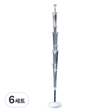 파티쇼 풍선 꽂이 장식 스틱 19p 세트 160cm, 6세트