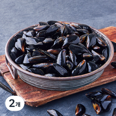 아라보감 산지직송 생물 홍합 (냉장), 2개, 2kg