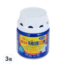 優品 馬桶自動清潔劑 消毒 除臭 美國進口, 255g, 3個