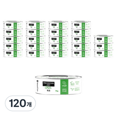 네츄럴코어 퍼피 강아지 프리벤션 다이어트 베지 피모 주식캔 습식사료, 고구마, 75g, 120개
