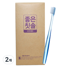 Bareunsaenghwal 極細毛牙刷, 8支, 2盒