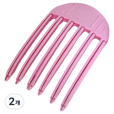 Alwaily 髮根蓬鬆夾 分線 大尺寸 TSP2509, 紫色, 2個