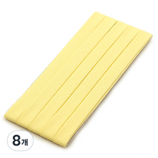 앙앙 코튼캔디 바이어스테이프 10mm, 7크림레몬, 8개