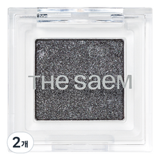 Saemmul 單色眼影盒, GR01 冷色調灰, 2個
