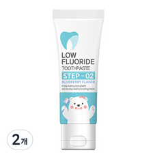 마이얼스데이 알파케어 플러스 어린이 저불소 치약, 60g, 2개