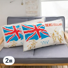英國品牌 抗菌Q彈壓縮枕, 2顆, 45ｘ75cm