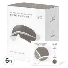 SodamSaenghwal 蒸氣溫熱眼罩 無香, 6個, 10入