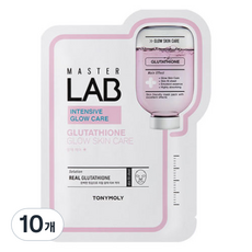 TONYMOLY Master Lab 穀胱甘肽面膜, 10個, 1入