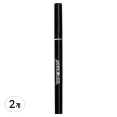 IDONTHINKSO GET IN LINE 防水液體眼線筆 1ml, 2個, 黑色
