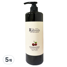 Lafresh 植物性高濃縮多合一蔬果廚房洗潔劑, 5個, 1L