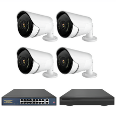 UTA 全域視 POE套裝監視器 槍型套裝, 1套, VS13