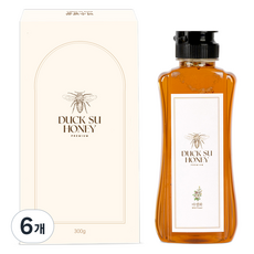 덕수벌꿀 사양 벌꿀, 300g, 6개
