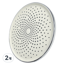 World Clean 大型向日葵淋浴噴頭, 2個, 不鏽鋼