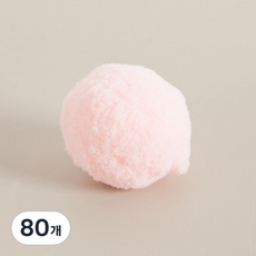 플라워트리 스티로폼 볼 만들기 DIY 폼폼이 4cm, 핑크, 80개