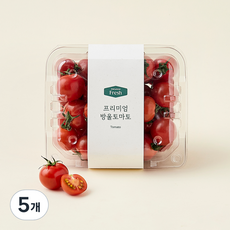프리미엄 방울토마토, 500g, 5개