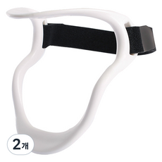 크리다 올바른 자세 목 넥키퍼 화이트, 2개