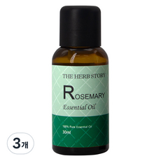 더허브스토리 에센셜오일 로즈마리, 30ml, 3개