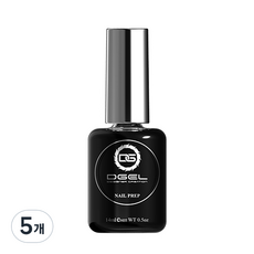 DG 네일 프랩, 혼합색상, 14ml, 5개