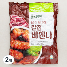 풀무원 풀스키친 네이쳐 90 칼집비엔나, 1kg, 2개