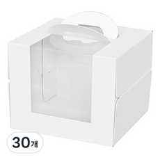 E Home Baking 高提把開窗盒 1615, 30個, 單一顏色