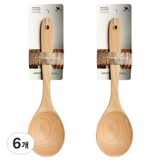영수산업카멜 비취나무 볶음주걱 중, 6개