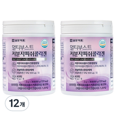 일양약품 멀티부스트 저분자 피쉬 콜라겐 30p, 60g, 12개