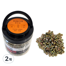 Innotime 金屬六角螺帽 HN119 200入, 2個, 400個, M4, 3.2mm