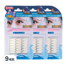 아이참 매직샤크216 양면 쌍꺼풀 테이프세트, 혼합색상, 9세트