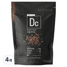 그라놀로지 더블카카오, 150g, 4개