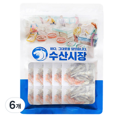 수산시장 멸치다시팩 10p, 150g, 6개